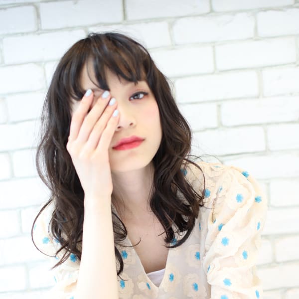 hair make MIKI 上野本店×ミディアム