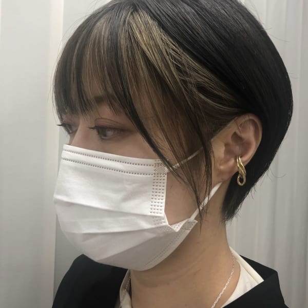 ショートインナーカラー|modern craft河原町店