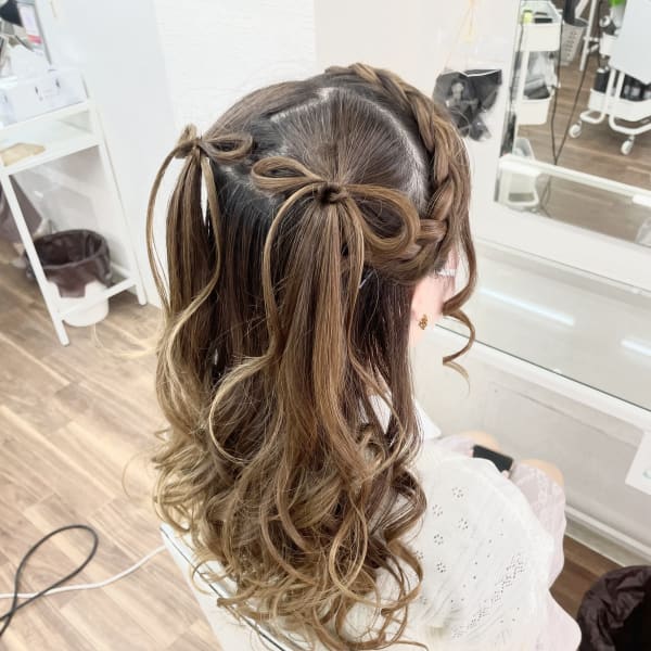 ライブヘアセット