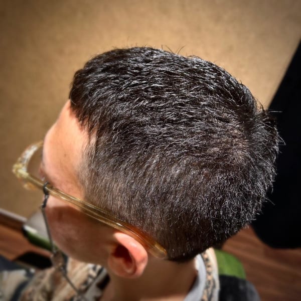 Men's LEOお洒落ボウズスタイル