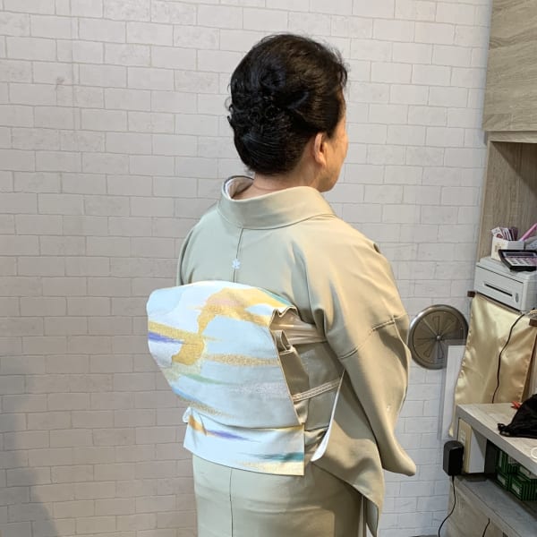 訪問着着付け&ヘアセット