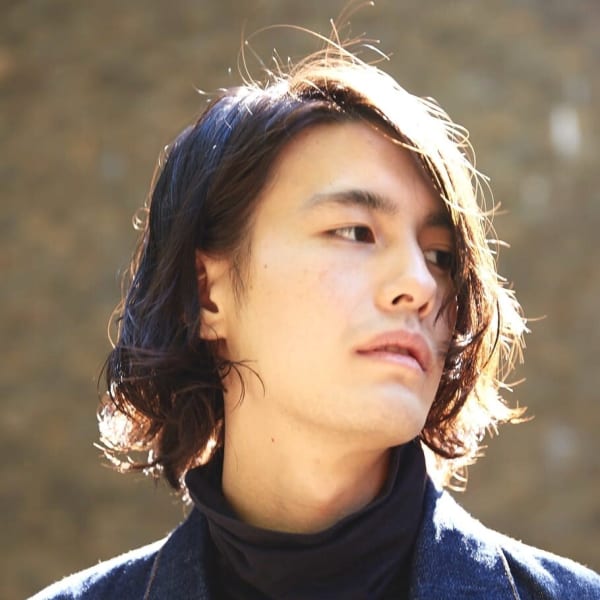 アンニュイボブ　くせ毛風パーマ