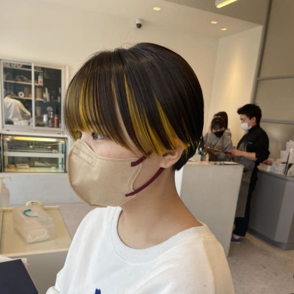 #髪質改善#デザインカラー#デザインカット