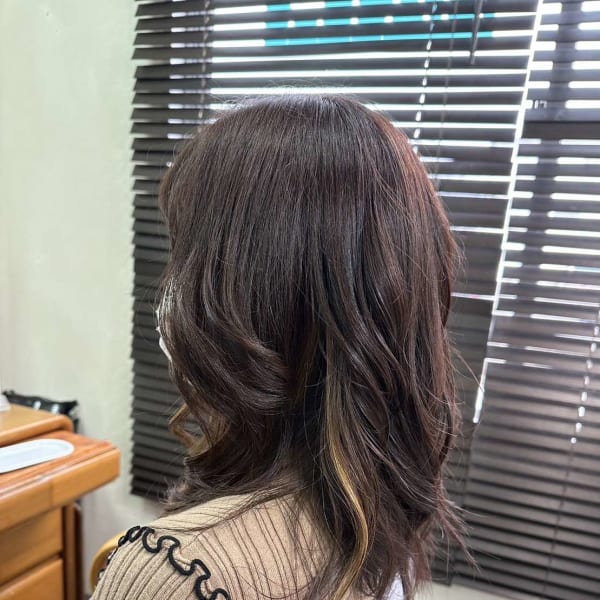 大人のレイヤーミディ×ゆるウェーブ 30代40代50代
