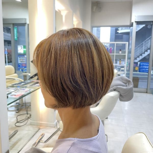 【お手入れ簡単】ミニボブ|Deal ドライカット/髪質改善