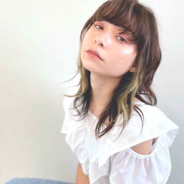 10代20代オススメおしゃれインナーカラー♪