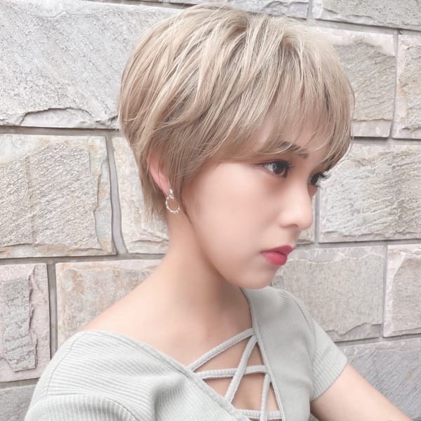 カッコかわいいハンサムショート