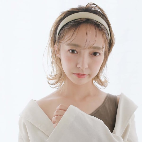 韓国カチューシャアレンジ 伸ばしかけにオススメ