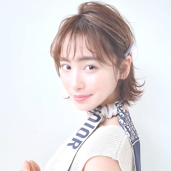 モードナチュラル簡単ボブアレンジ