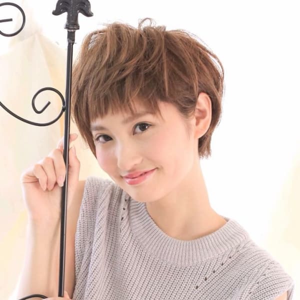 ヘルシーショートバング