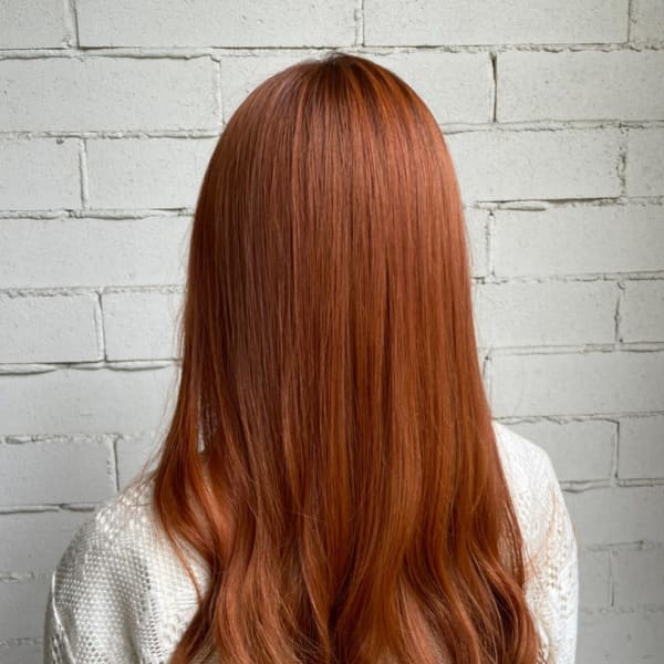 オレンジブラウン 春カラー トレンド