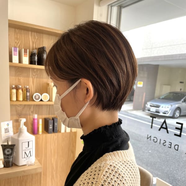 丸みボブ