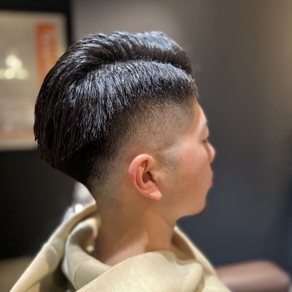 フェード×サイドパート