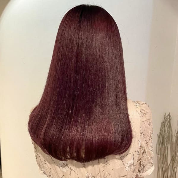 《kitin吉祥寺》艶ピンク ワンカールミディ