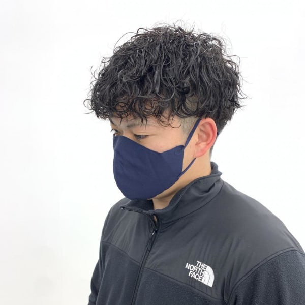 波巻きパーマ|Brown