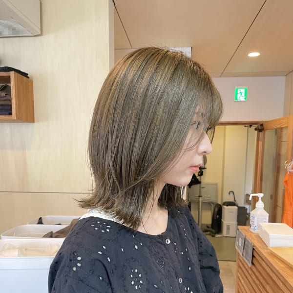 透明感カラー|女性専用髪質改善酸性縮毛矯正専門店LIRA