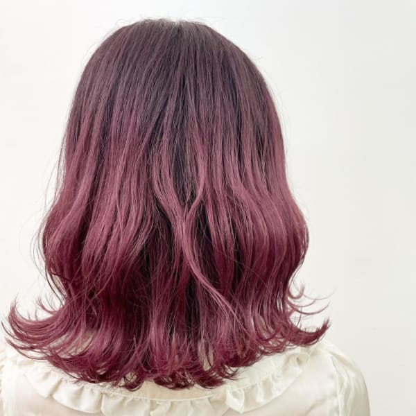 《kitin吉祥寺》ピンクグラデーションカラー