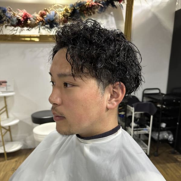 ショコラアッシュ ヘルシースタイル ふんわりカール 大人