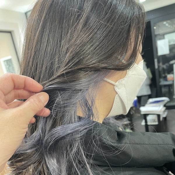 ブルーシルバー|Hair Make 3