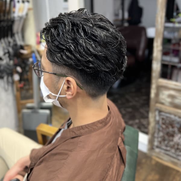 メンズ/メンズカット/フェードカット/メンズパーマ|髪質改善酸性縮毛矯正専門店CUORE