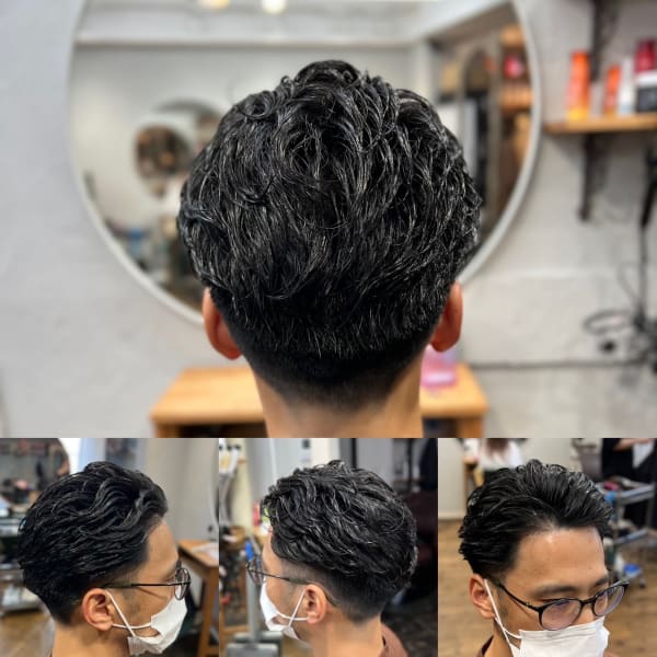 メンズ/メンズカット/フェードカット/メンズパーマ|髪質改善酸性縮毛矯正専門店CUORE
