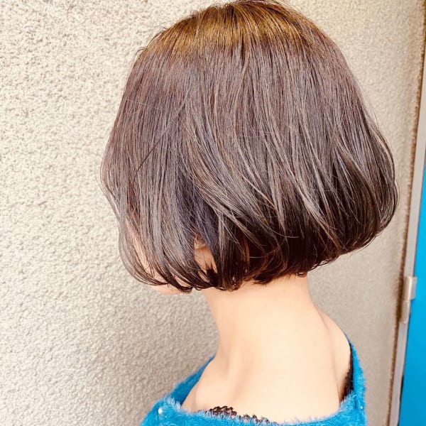 会話のいらない美容室 mute 仙台駅東口店_ボブ