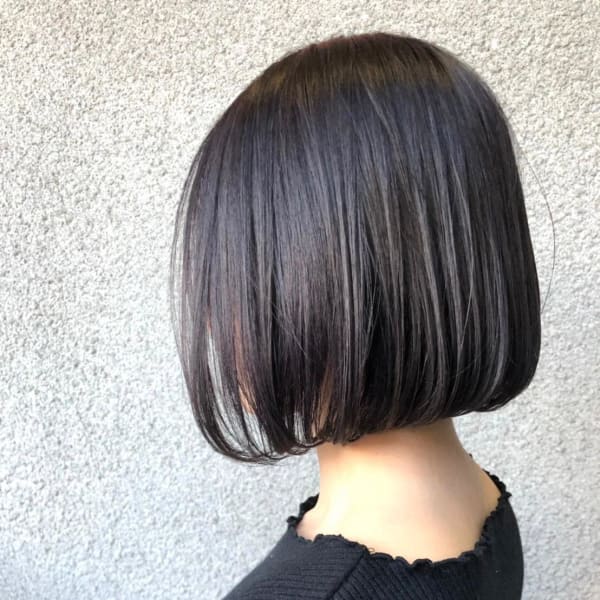 会話のいらない美容室 mute 仙台駅東口店_ボブ