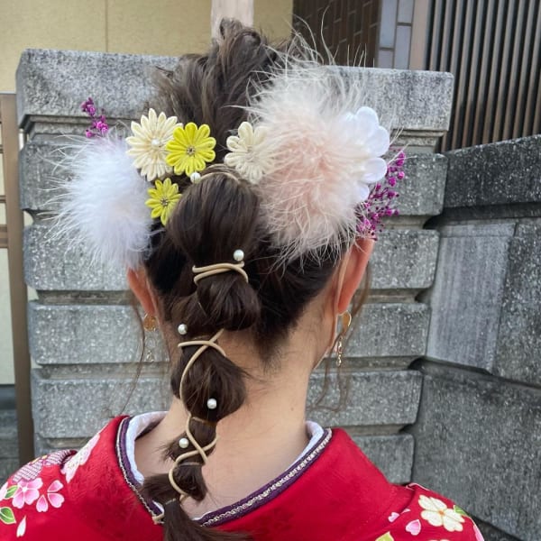 《kitin吉祥寺》ポニーアレンジ　ヘアセット