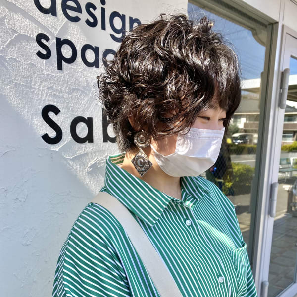 ランダムカール/ショート|Sabby