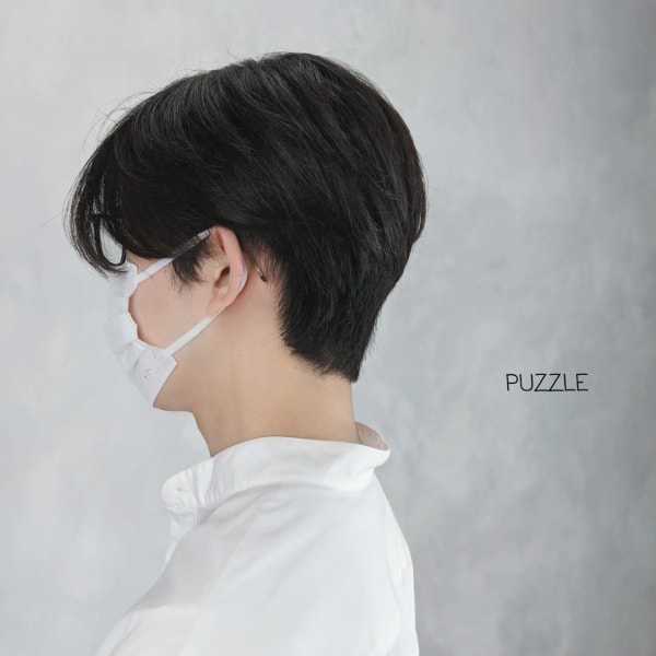 前下がりショート|PUZZLE