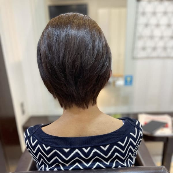 癖に合わせた、縮毛矯正