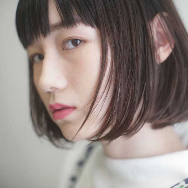 重ためボブスタイル