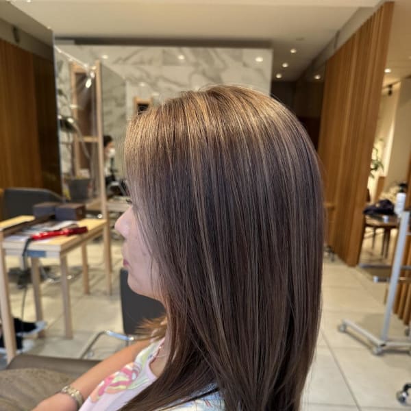 外国人風ハイライト