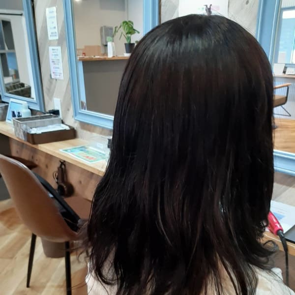 【根元染め】オーガニックリタッチカラー【高崎】