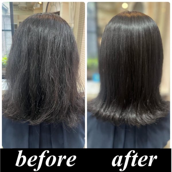 【美髪整形】異次元の最新髪質改善☆シルク酸性ストレート