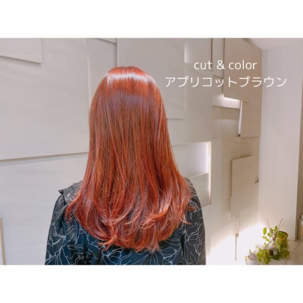 ツヤ感セミロング