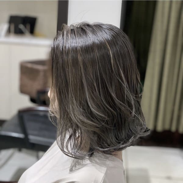 ハイライト×グラデーション★☆シルバー☆★#ヘルシースタイル