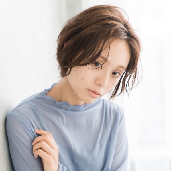 前下がりゆるショート