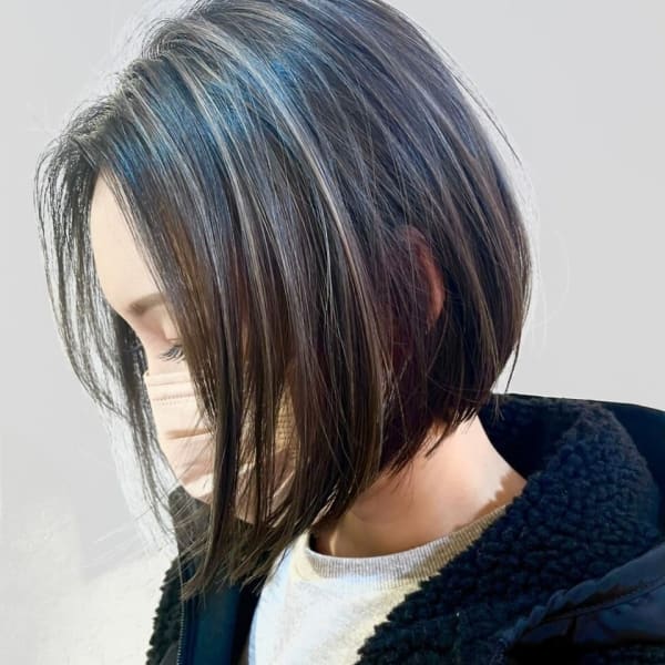 ミニウルフ/くすみブルー/テラコッタ/韓国マッシュ/くびれヘ