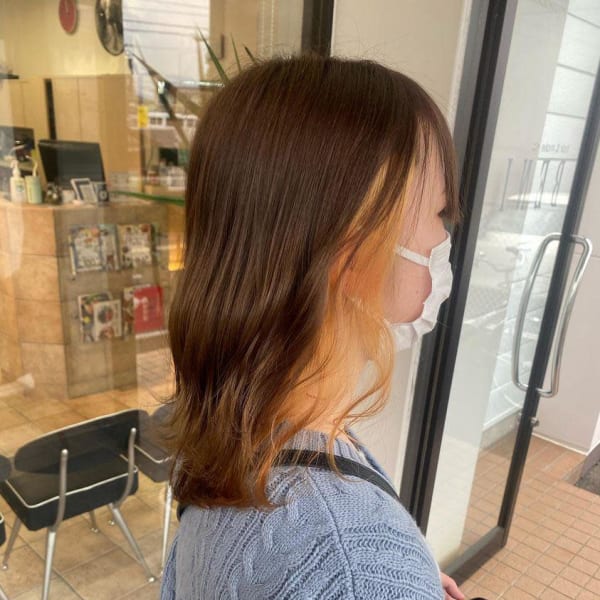 オレンジベージュ|BENI仙台柳生店