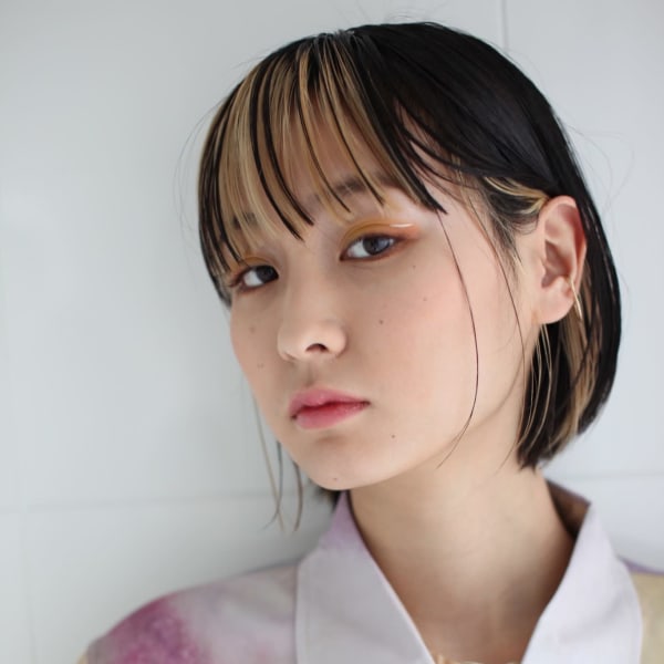 10代20代30代／ぱつっとボブ