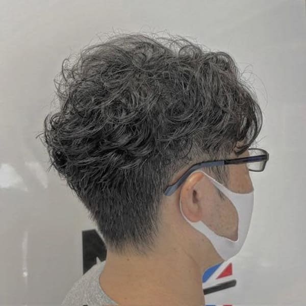 大人の激しすぎないパーマ【広尾/恵比寿/麻布十番/理容室】