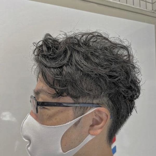 大人の激しすぎないパーマ【広尾/恵比寿/麻布十番/理容室】