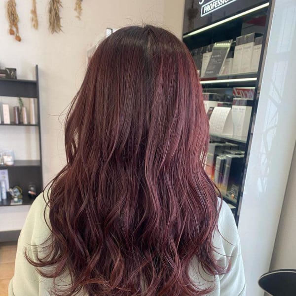 カシスピンクカラー|BENI仙台柳生店