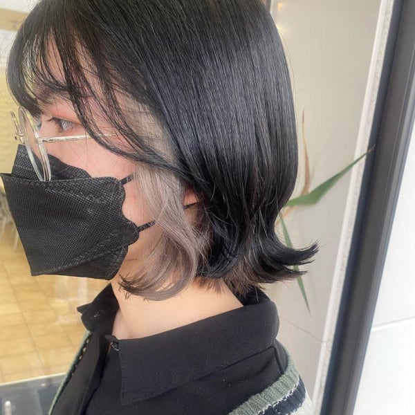 シルバーグレージュカラー|BENI仙台柳生店