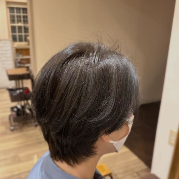 【MAGIC 米重】men'sハイライト(白髪ぼかし)