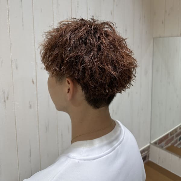 メンズツイストスパイラルパーマ