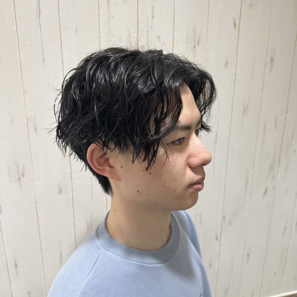 メンズツイストスパイラルパーマ