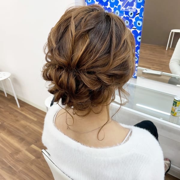 大人綺麗アップスタイル