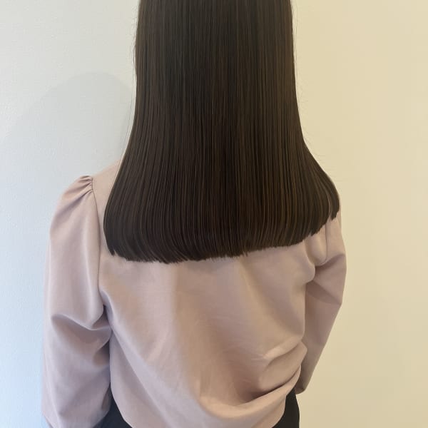 【SHIMA】艶髪ワンレンミディ